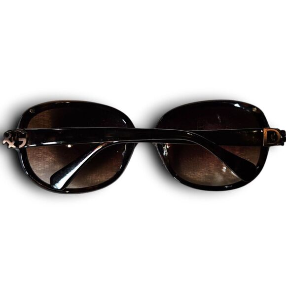 Dolce & Gabbana DG4187 PD Brown Oversized Gradient Sunglasses w/ Case, VGUC - Picture 3 of 13